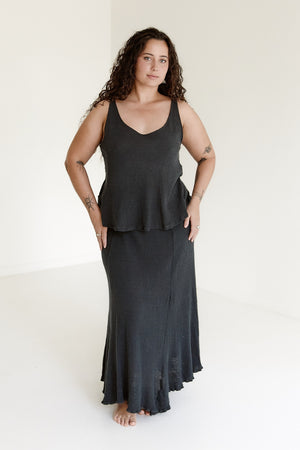 DELPHI SKIRT Charcoal