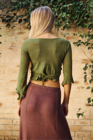 FREYA WRAP Olive
