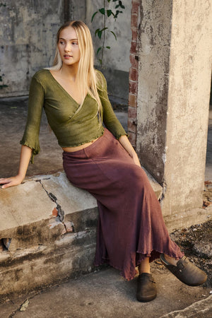 FREYA WRAP Olive