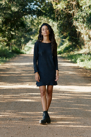 HENDERSON TOP/ DRESS  Charcoal