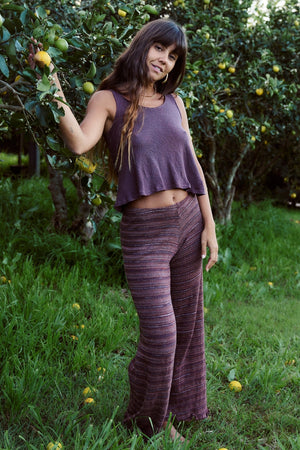 Signature Stripe Pants  ~ Cocoa