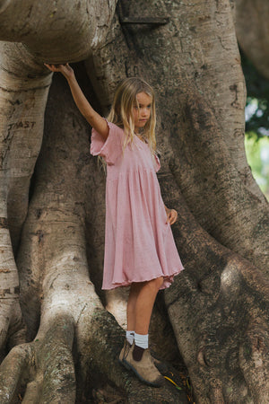 Matilda Dress ~ Pink – Orbit the Label