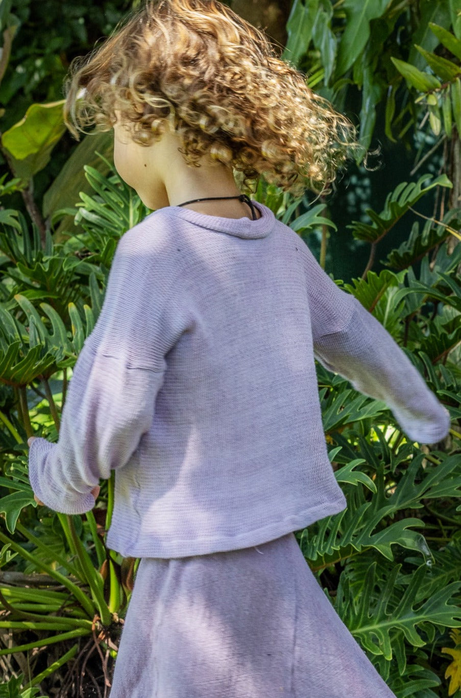 WILLOW SWEATER - Lilac