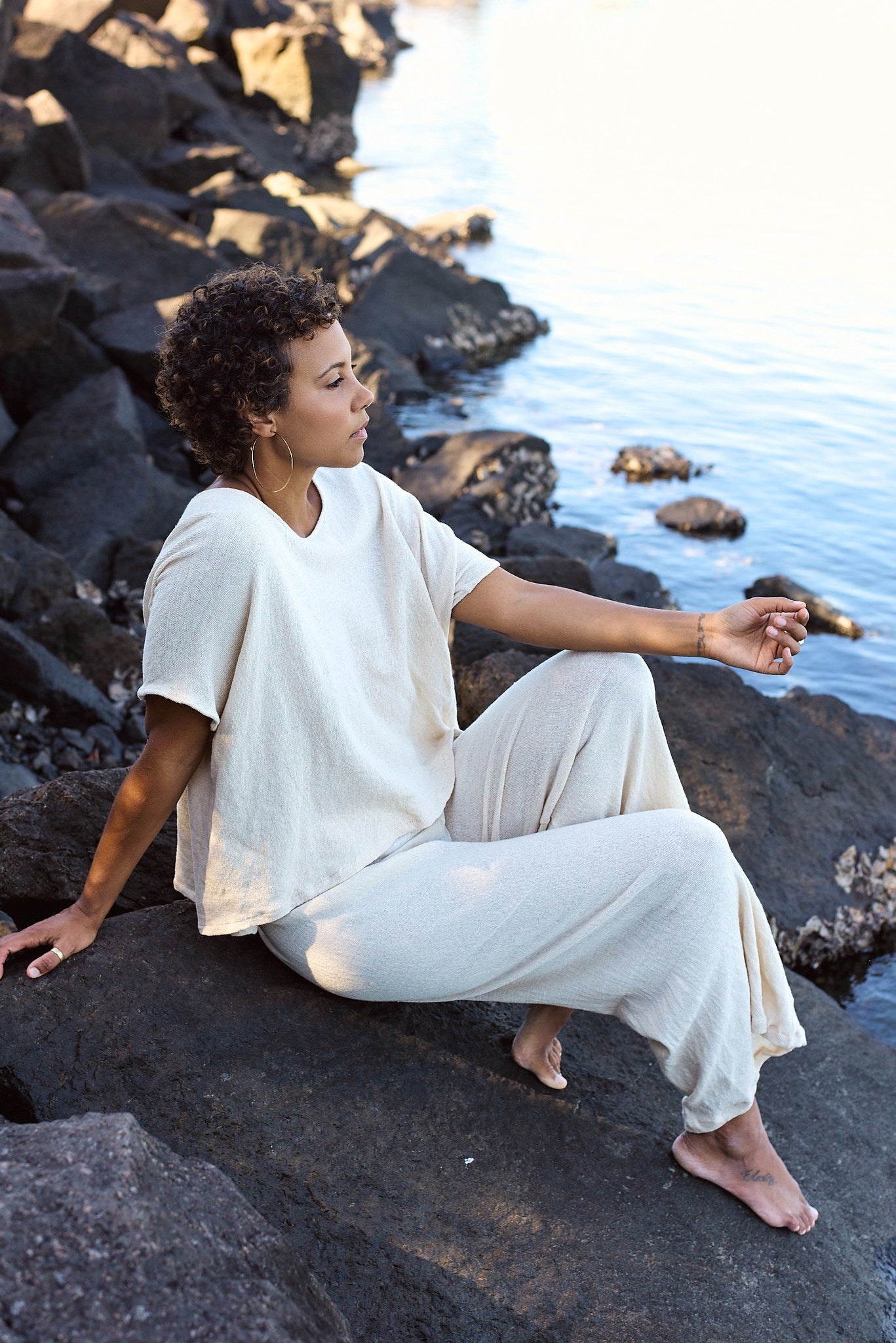 SERENA PANTS ~ Natural