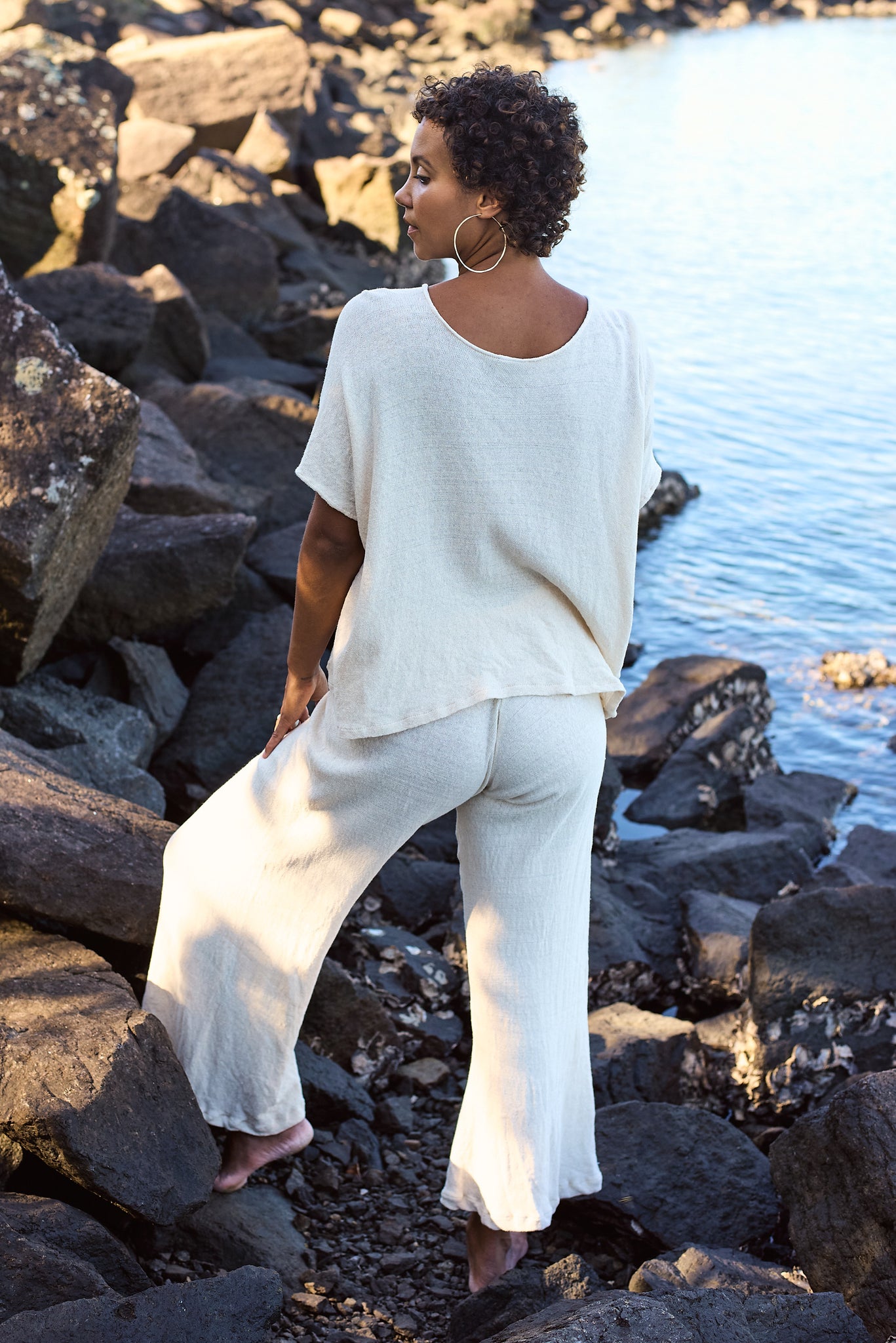 SERENA PANTS ~ Natural