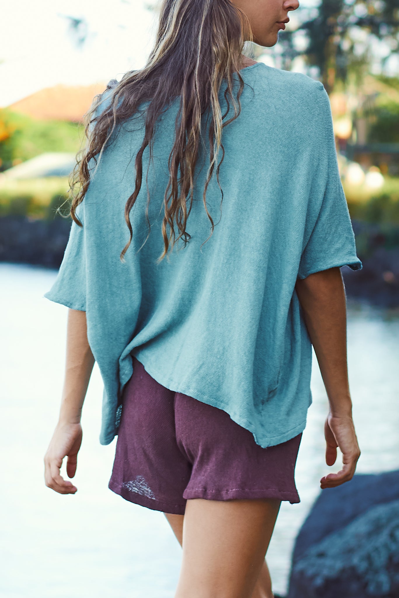 NITA TOP ~ Teal