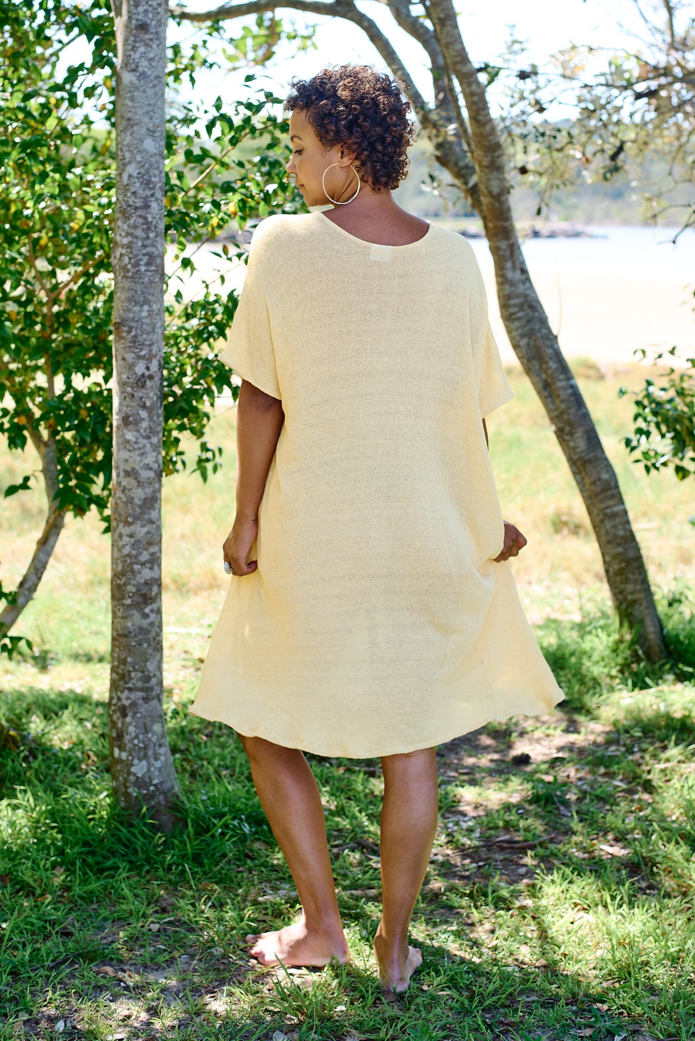 IRIS KAFTAN ~ Butter Yellow