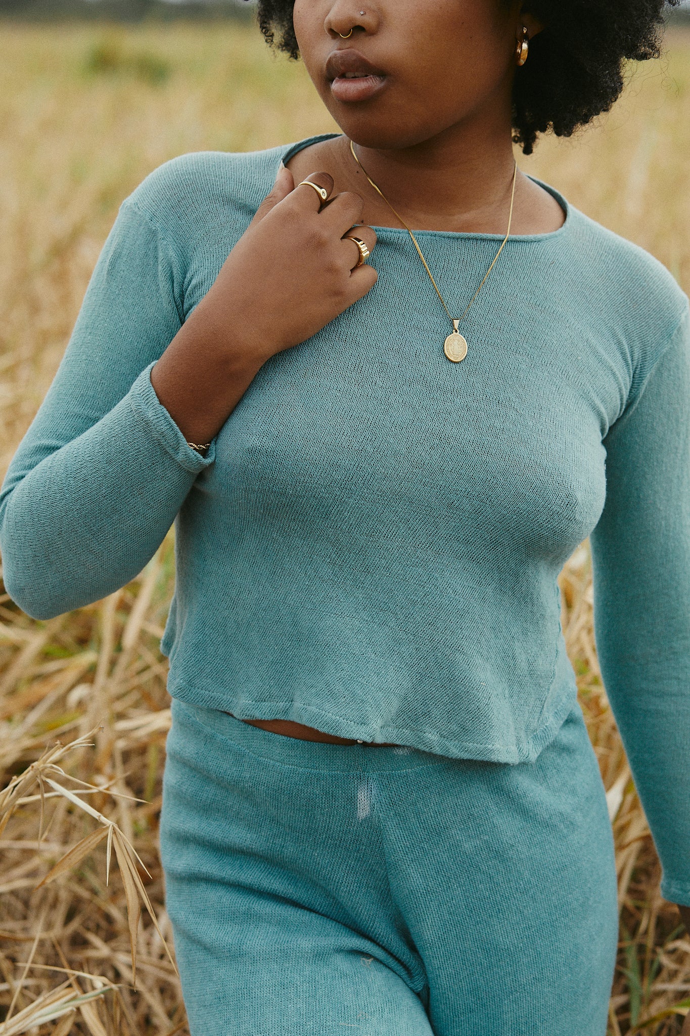 AMORE TOP - Teal