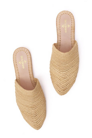 Babouche Shoe - Natural | 30% OFF